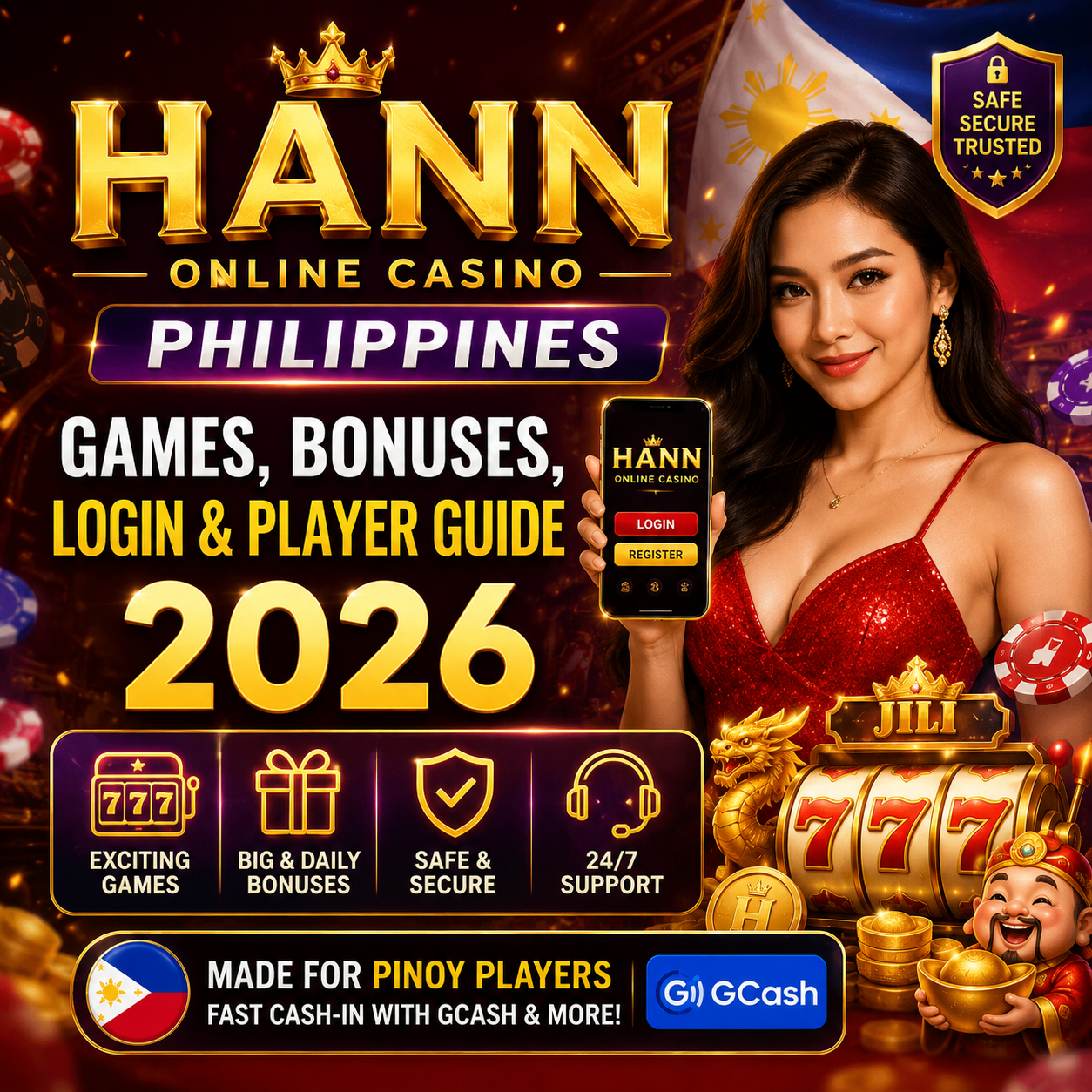 HANN Online Casino Philippines: Games, Bonuses, Login & Player Guide 2026